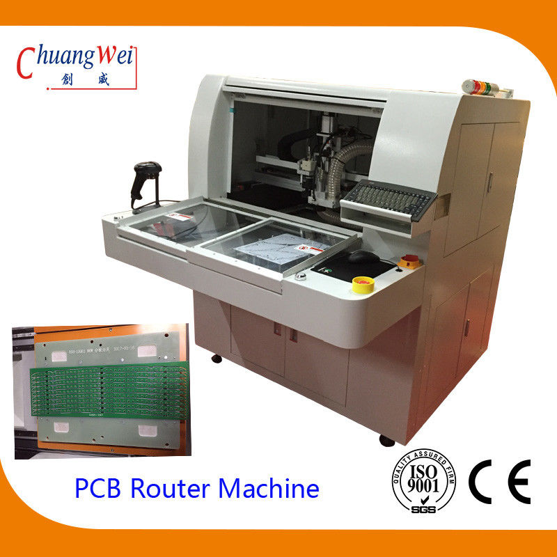 Dual Workstation Stand Alone Router Machine For Depanelize PCBA