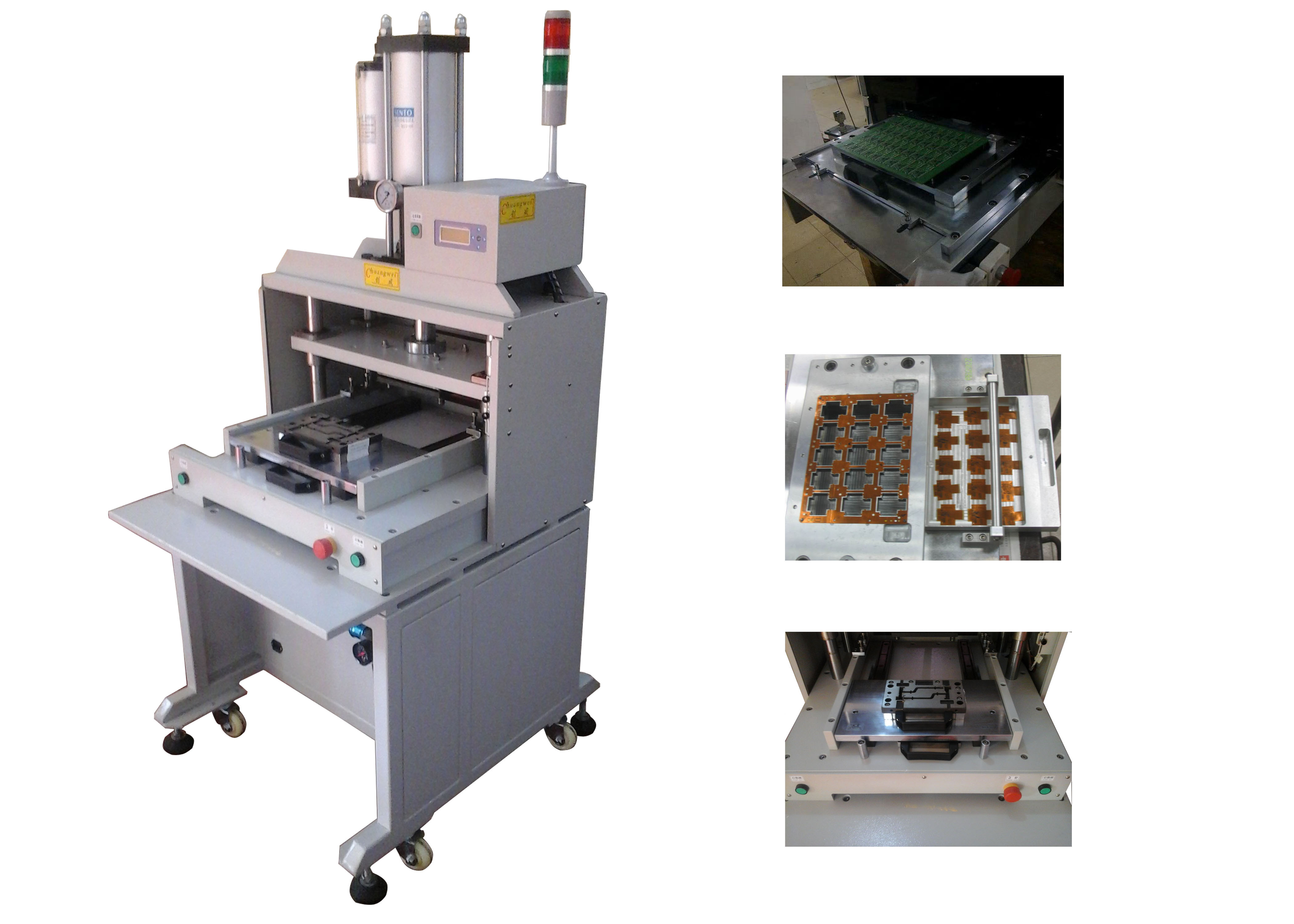High Precision Fpc / Pcb Punching Machine, Automatic Pcb Depaneling ...